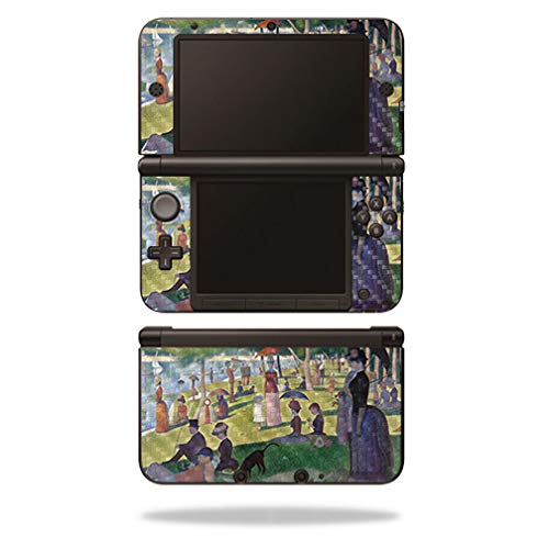 MightySkins Carbon Fiber Skin for Nintendo 3DS XL Original (2012-2014) - Sunday Afternoon | Protective Durable Textured Carbon Fiber Finish | Easy to Apply | Made in The USA
