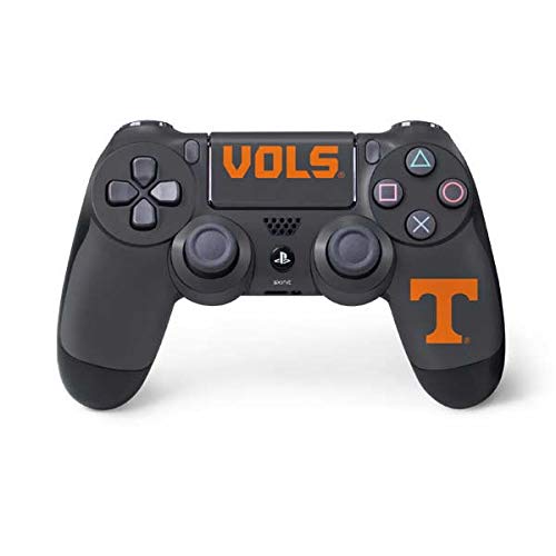 Skinit Decal Gaming Skin Compatible with PS4 Controller - Officially Licensed University of Tennessee-Knoxville T Logo Vols on Gray Design