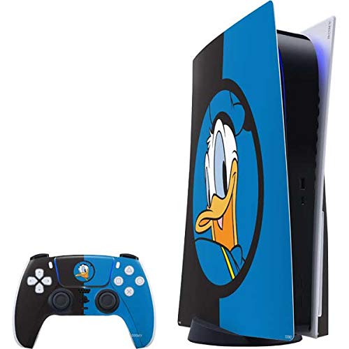 Skinit Decal Gaming Skin Compatible with PS5 Bundle - Officially Licensed Disney Friends Donald Duck Design