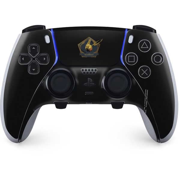 Skinit Decal Gaming Skin Compatible with PS5 DualSense Edge Pro Controller - Officially Licensed Wizarding World Hogwarts Legacy Golden Snitch Design