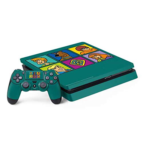Skinit Decal Gaming Skin Compatible with PS4 Slim Bundle - Officially Licensed Scooby Doo Scooby-Doo Crew Design