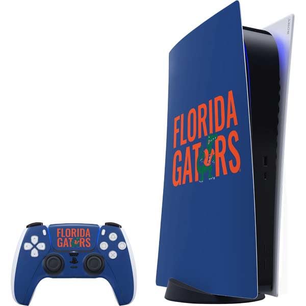 Skinit Decal Gaming Skin Compatible with PS5 Bundle - Officially Licensed University of Florida Gators Design
