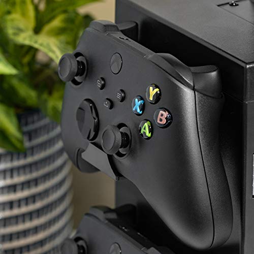 Numskull Batman Gaming Accessory Locker & Storage Stand – Holds 10 Games, 4 Controllers, Compact Black Organizer, Model NS2611