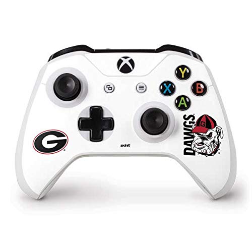 Skinit Decal Gaming Skin Compatible with Xbox One S Controller - Officially Licensed University of Georgia Dawgs Design