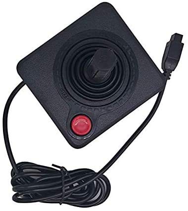 CHILDMORY Black Retro Classic Controller Gamepad for Atari 2600 System