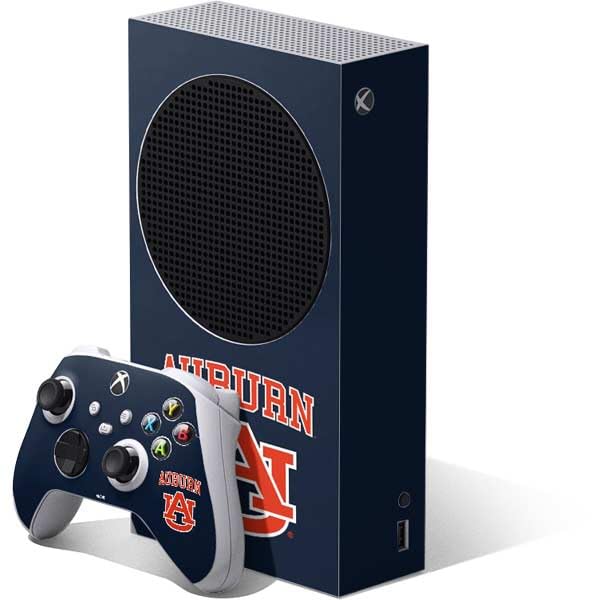 Skinit Decal Gaming Skin Compatible with Xbox Series S Bundle - Officially Licensed Auburn University AU Design