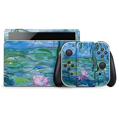 Skinit Decal Gaming Skin Compatible with Nintendo Switch OLED (2021) - Officially Licensed Waterlilies 1916-19 by Monet Design