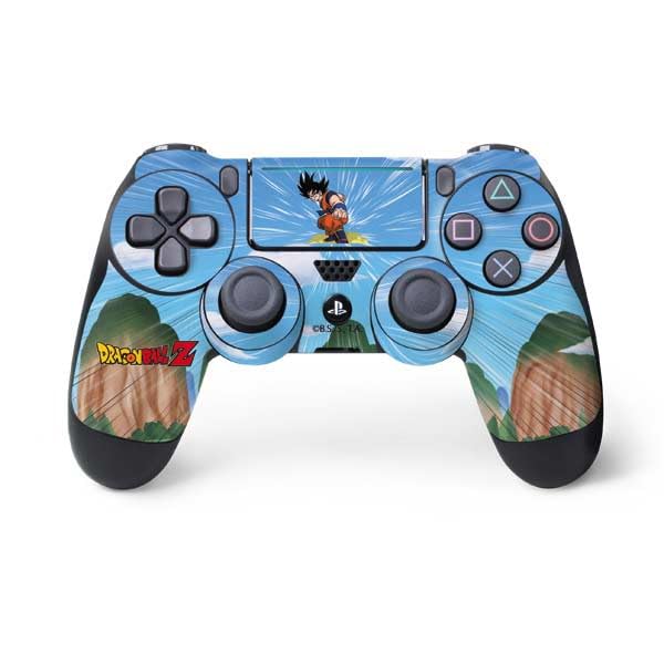 Skinit Decal Gaming Skin Compatible with PS4 Pro/Slim Controller - Officially Licensed Dragon Ball Z Goku and Nimbus Design