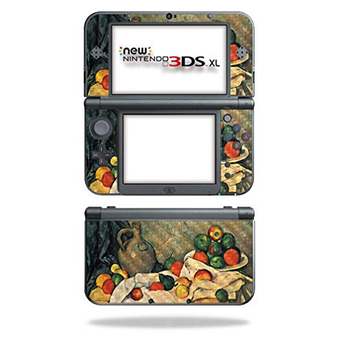 MightySkins Carbon Fiber Skin for Nintendo New 3DS XL (2015) - Jug and Fruit | Protective Durable Textured Carbon Fiber Finish | Easy to Apply Remove and Change Styles | Made in The USA