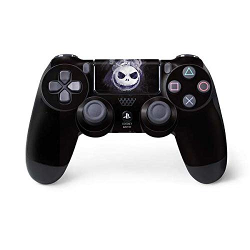 Skinit Decal Gaming Skin Compatible with PS4 Controller - Officially Licensed Disney The Nightmare Before Christmas Jack Skellington Face Art Design