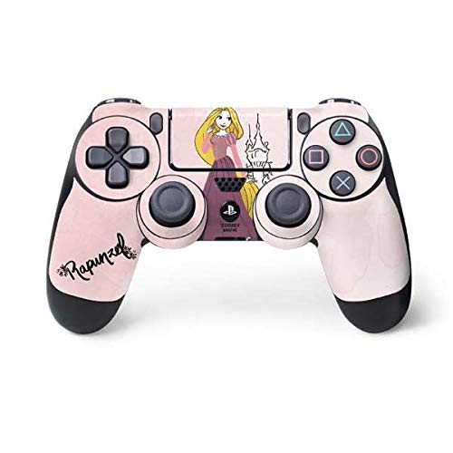 Skinit Decal Gaming Skin Compatible with PS4 Controller - Officially Licensed Disney Princess Rapunzel Art Design