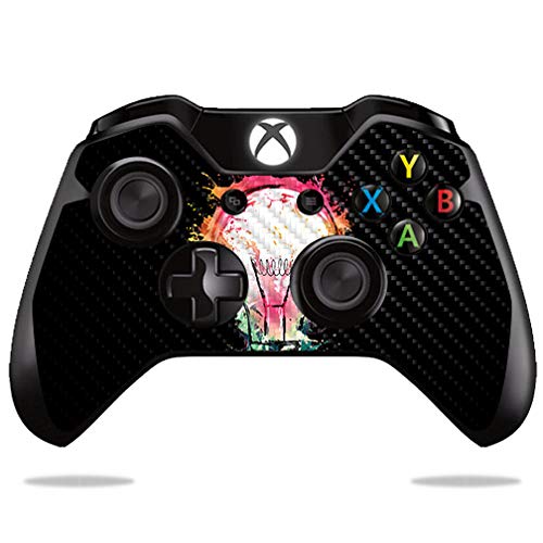 MightySkins Carbon Fiber Skin for Microsoft Xbox One or S Controller - idea Splash | Protective Durable Textured Carbon Fiber Finish | Easy to Apply Remove and Change Styles | Made in The USA