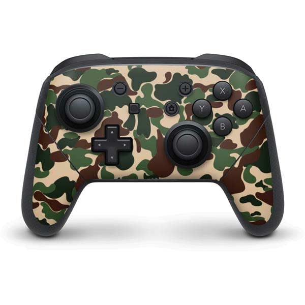 Skinit Decal Gaming Skin Compatible with Nintendo Switch Pro Controller - Street Camo Design