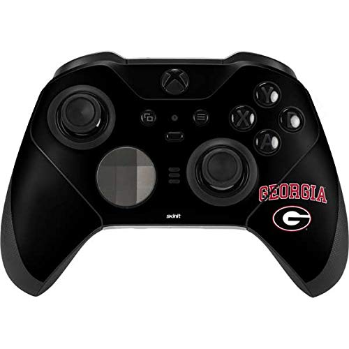 Skinit Decal Gaming Skin Compatible with Xbox Elite Wireless Controller Series 2 - Officially Licensed University of Georgia Collegiate Text Design