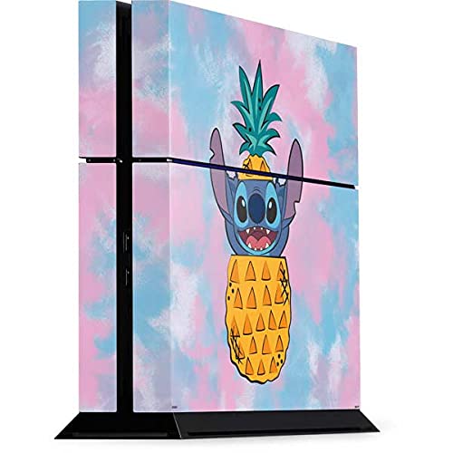Skinit Decal Gaming Skin Compatible with PS4 Console - Officially Licensed Disney Lilo and Stitch Pineapple Stitch Design