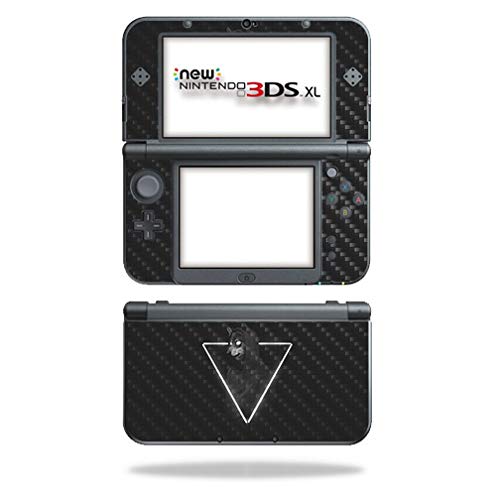 MightySkins Carbon Fiber Skin for Nintendo New 3DS XL (2015) - Cry Wolf | Protective Durable Textured Carbon Fiber Finish | Easy to Apply Remove and Change Styles | Made in The USA