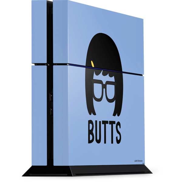 Skinit Decal Gaming Skin Compatible with PS4 Console - Officially Licensed Bobs Burgers Butts Design
