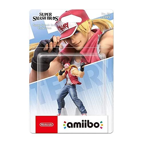 Nintendo amiibo Terry Bogard Figure - Model 10004486 - Collectible Gaming Toy for Nintendo Switch
