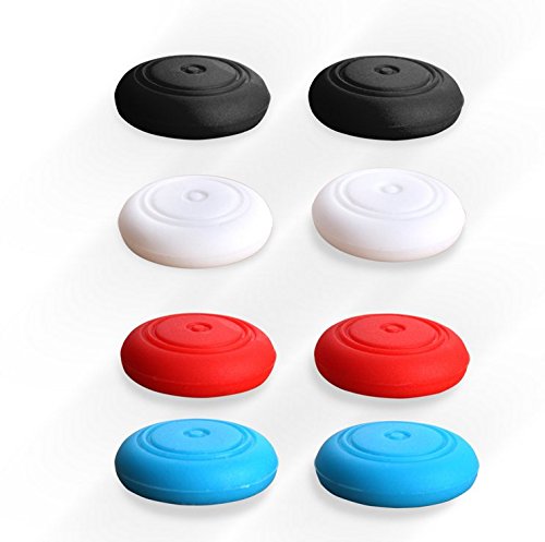 Analog Controller Gamepad Thumb Stick Grips Thumbsticks Joystick Cap Cover for Switch NS Controller (4 Pair)