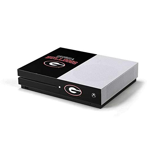 Skinit Decal Gaming Skin Compatible with Xbox One S Console - Officially Licensed University of Georgia Bulldogs Design