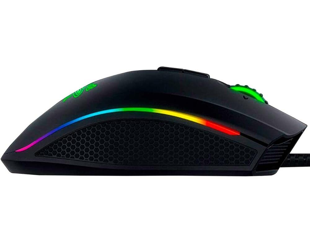 Razer Mamba Tournament Edition Gaming Mouse - 16,000 DPI, Ergonomic, Chroma, Black, Model RZ01-01370100-R3U1