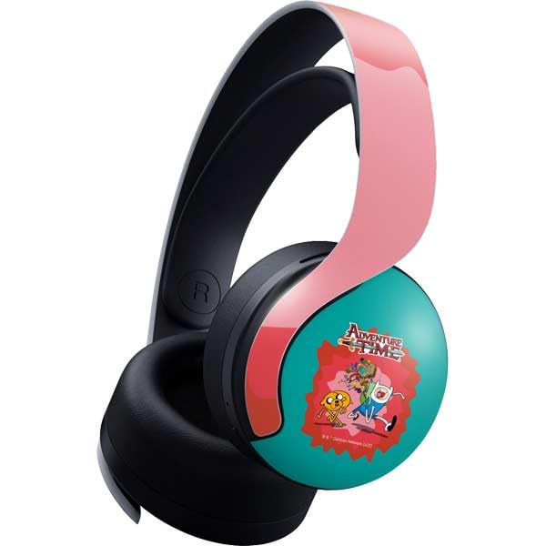 Skinit Decal Gaming Skin Compatible with Pulse 3D Wireless Headset for PS5 - Officially Licensed Adult Swim Adventure Time Jake and Finn Design