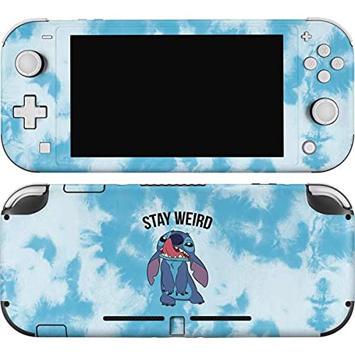 Skinit Decal Gaming Skin Compatible with Nintendo Switch Lite - Officially Licensed Disney Lilo and Stitch Stay Weird Design