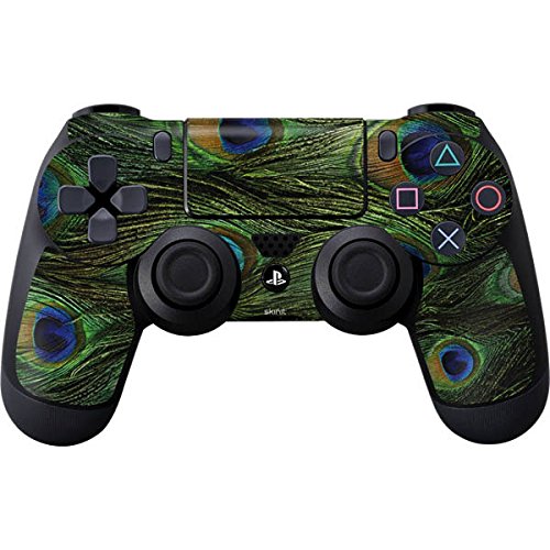Skinit Decal Gaming Skin Compatible with PS4 Controller - Peacock Design