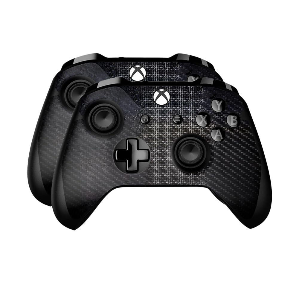 Carbon Fiber Skin Compatible with Microsoft Xbox One Controller (2 Pack) - Ripped - Premium 3M Vinyl Protective Wrap Decal Cover - Easy to Apply | Crafted in The USA by MightySkins
