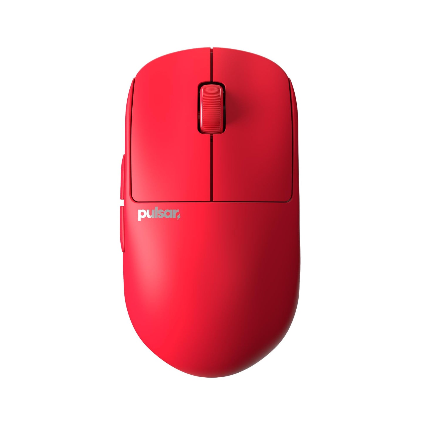 Pulsar Gaming Gears X2H mini Wireless Gaming Mouse Limited Color Edition Ultra Lightweight 1.83 oz (52 g) Symmetrical Optical Switch 26000 DPI PAW3395 Sensor (Mini Wireless Red)