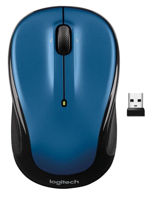Logitech Wired Mouse 910-006829, Blue, Durable Plastic Material, Ergonomic Design