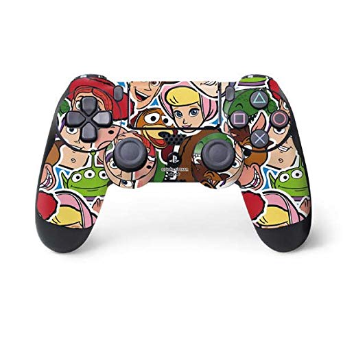 Skinit Decal Gaming Skin Compatible with PS4 Controller - Officially Licensed Disney Toy Story Collages Portrait Design