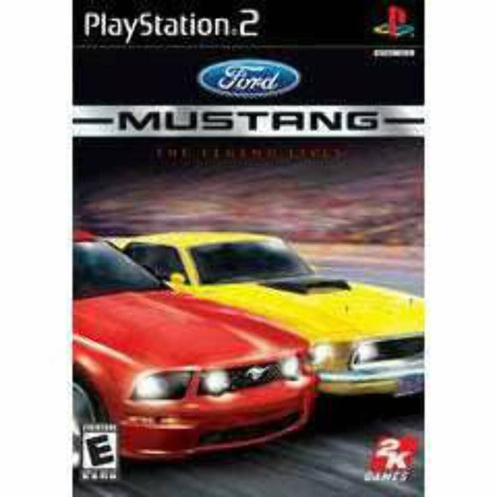 2K Ford Mustang Racing Game for PlayStation 2 - Classic Racing Experience