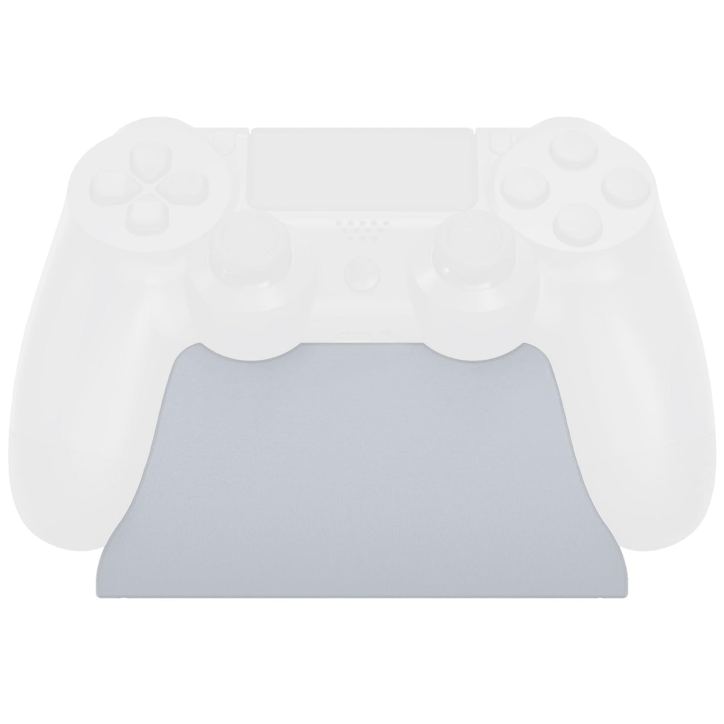 eXtremeRate PS4 Controller Holder with Rubber Mat Compatible with PS4 Slim Pro Grey