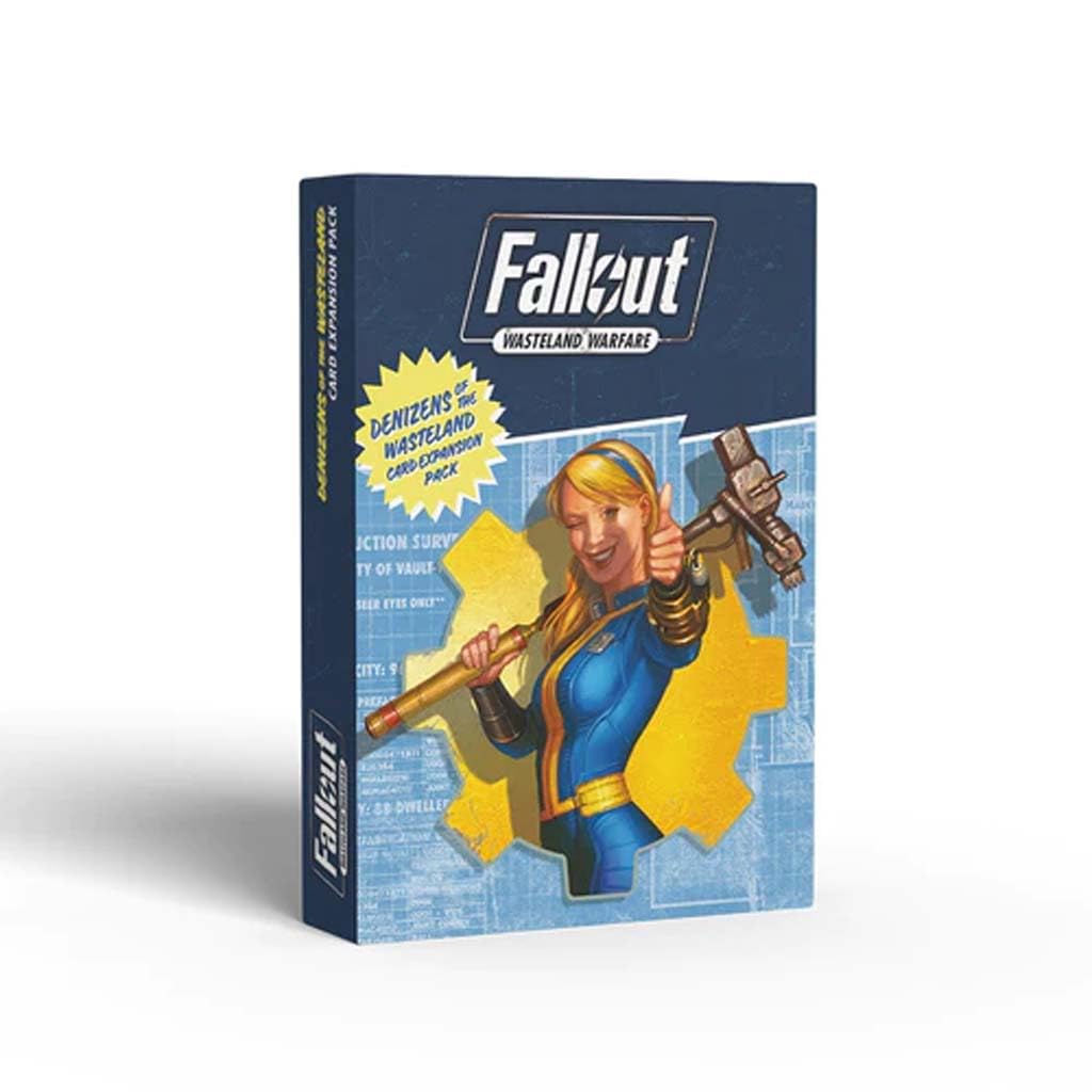 Modiphius Fallout - Wasteland Warfare - Accessories - Denizens of The Wasteland Card Pack