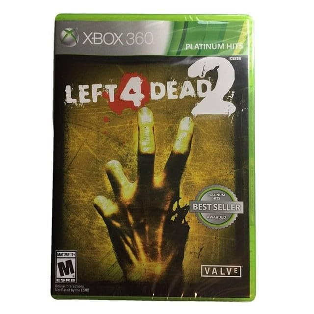 Valve Left 4 Dead 2 Game - Black Color, Model 696055244829
