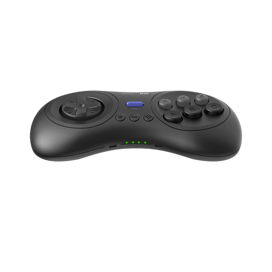 8Bitdo M30 Wireless Bluetooth Controller for Switch, PC, Mac, Android - Retro Gamepad in Black