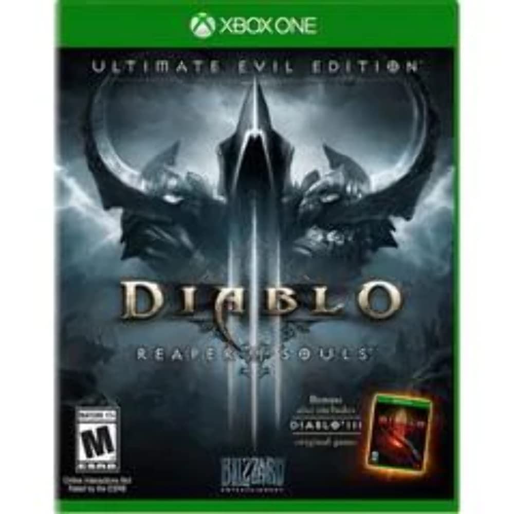 Blizzard Diablo III: Ultimate Evil Edition - Xbox One, Model 87184, Action RPG Game