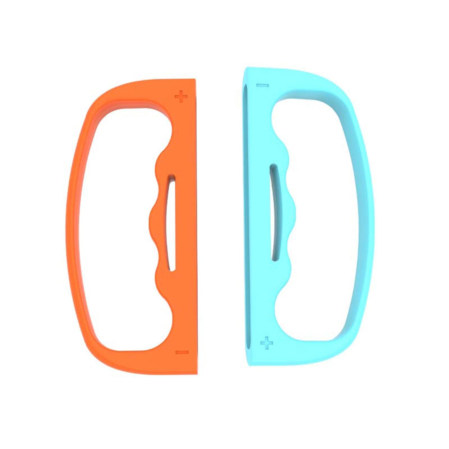 XHSESA 2PCS Boxing Grips with Hand Rope for Switch 2 Controllers - Suitable for Boxing Games and Fighting Games (Blue-Orange)