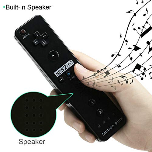 ChamZA Wireless Remote Controller Gamepad for Wii/Wii U - Motion Plus, White