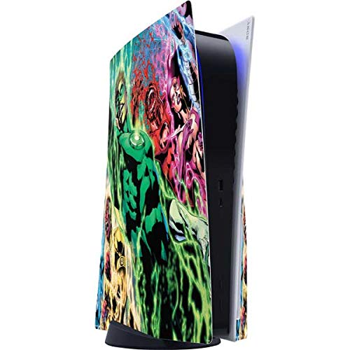 Skinit Decal Gaming Skin Compatible with PS5 Console - Officially Licensed DC Comics Green Lantern Blackest Night Art Work by Ivan Reis Design