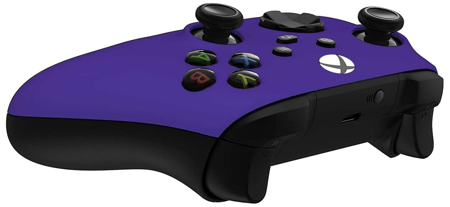 Custom Controllerzz Wireless Controller for Xbox Series X/S & One - Soft Touch Feel, X/S Purple