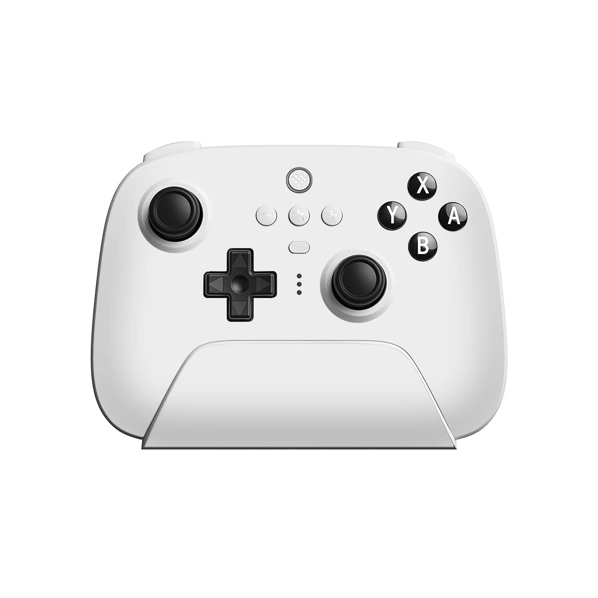 SopiGuard Sticker Skin for 8Bitdo Ultimate Wireless Controller Front and Buttons (Matte White)