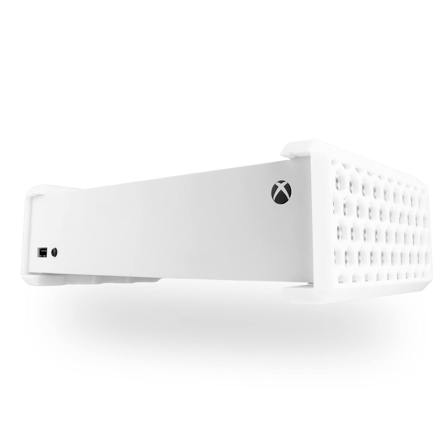 Glistco Stealth Mount - Under Desk Mount compatible with Xbox Series S - White