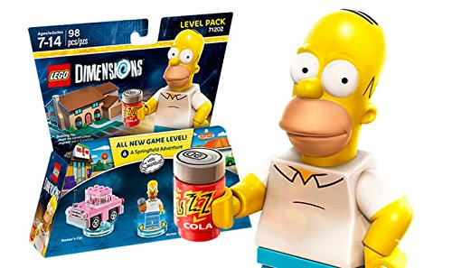 WARNER BROS LEGO Dimensions The Simpsons Level Pack - Medium - Model 5051892187619