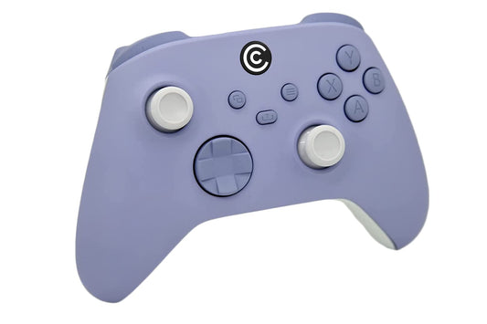 Custom Controllerzz Wireless Controller for PC & Xbox Series X/S - Light Violet with Violet Inserts