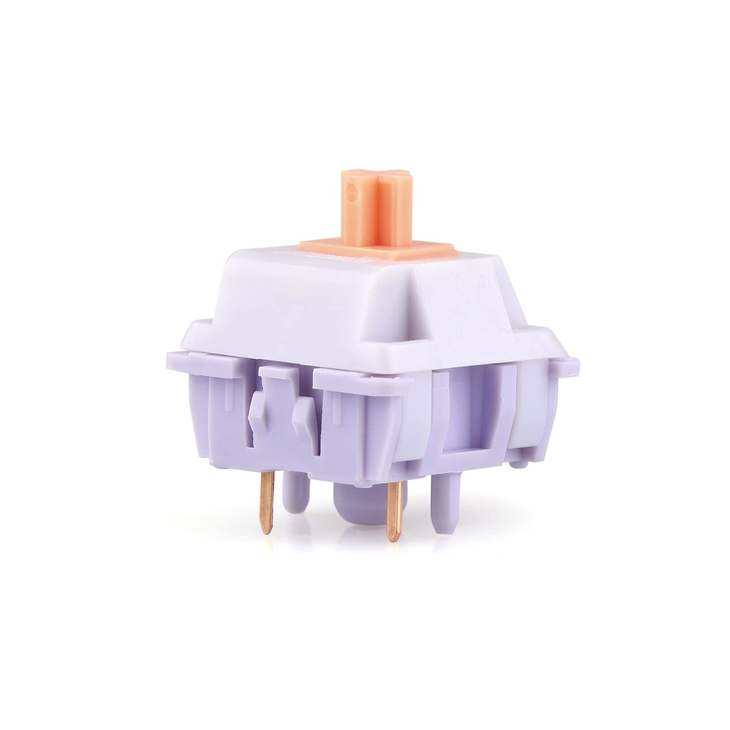 EPOMAKER Wisteria Tactile Mechanical Keyboard Switches Set 5 Pin Factory Lubed 30 Pieces Switch with POM PTFE Stem 20.4mm Spring Compatible with MX Keycaps for Gaming Keyboard DIY