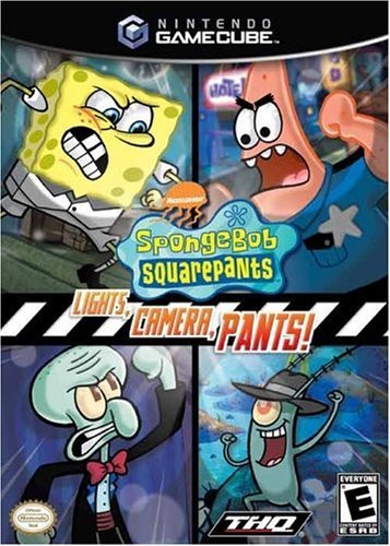 SpongeBob Squarepants: Lights Camera Pants - Gamecube (refurbished)