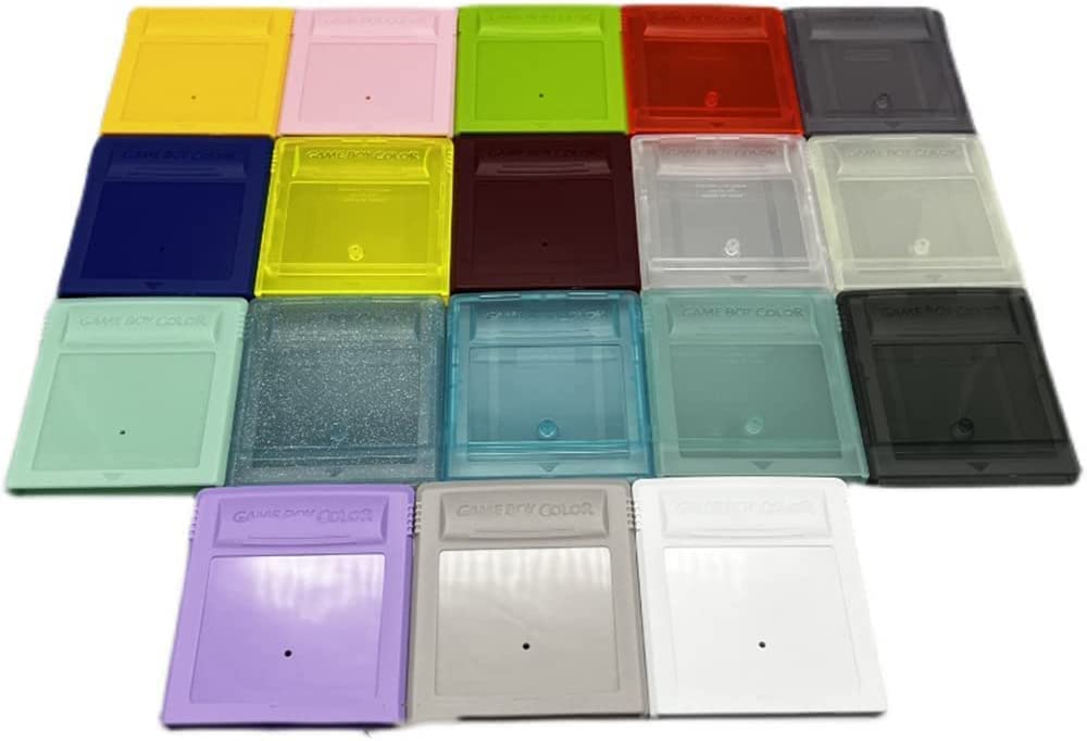 Game Card refill unit Shell Case Replacement for Gameboy Color GBC Game refill unit Housing Shell Case for Gameboy Classic GB (Clear Purple)