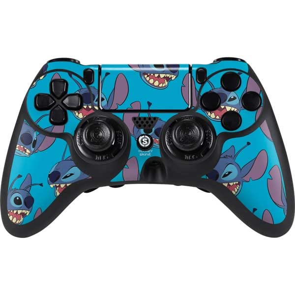 Skinit Decal Gaming Skin Compatible with PS4/PC SCUF Impact Controller - Officially Licensed Disney Lilo and Stitch Face Expression Pattern Design